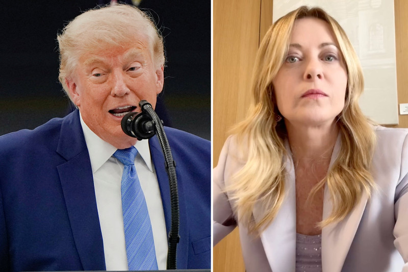 Trump Unleashes Fury on Italian PM After She Dismisses His ‘Fabricated’ Claims