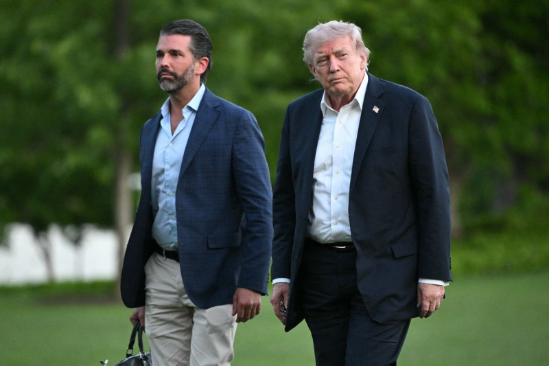 Trump Organization Ignores Don Jr. on Father's Day, Snubs Him After Wedding No-Show