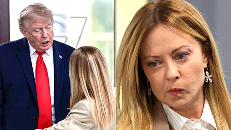 Trump Unleashes Fury on Italy’s PM Meloni Amid G7 Chaos