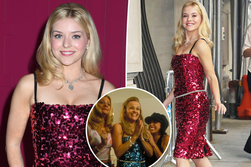 ‘Legally Blonde’ Prequel Star Dons Iconic Pink Look, Channeling Elle Woods’ Fashion Legacy