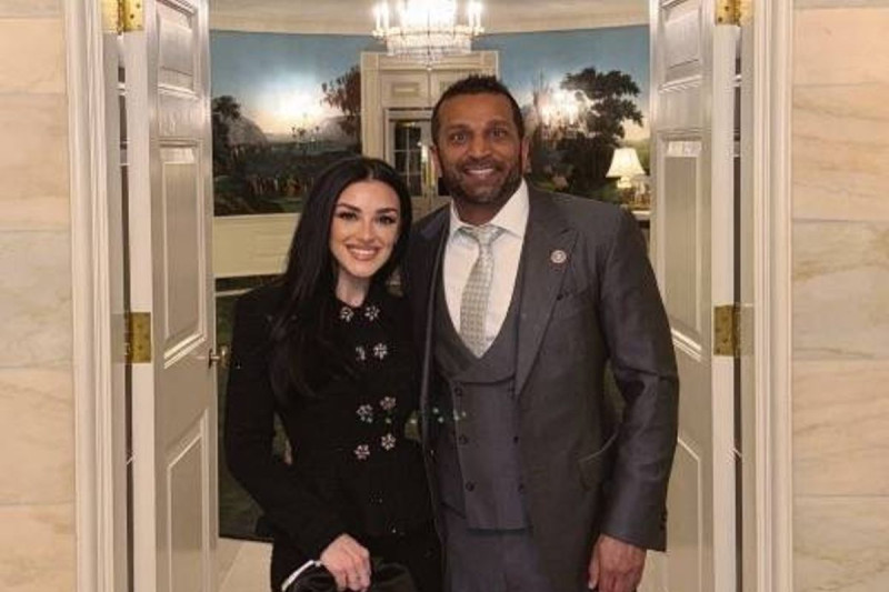 Kash Patel's Girlfriend Alexis Wilkins Takes Center Stage at Freedom 250 Rally