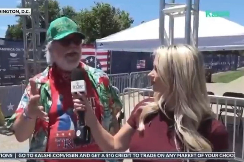 MAGA Supporter Demands Barron Trump Crowned as 'King of America' Before He Kicks the Bucket