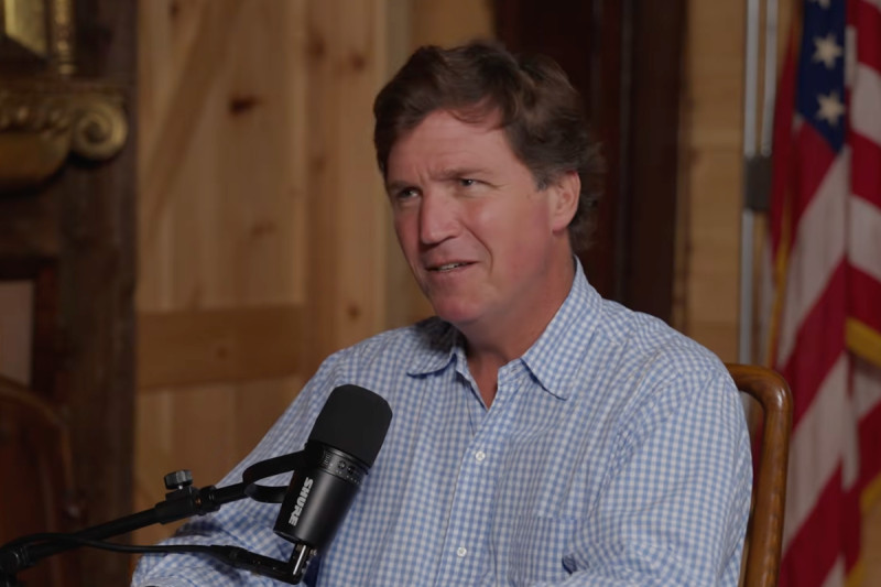 Tucker Carlson Slams Trump: “Shut Up, B****” on Podcast