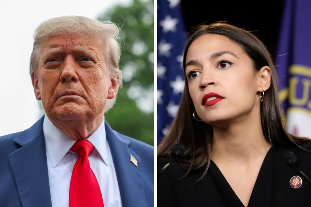 Trump Dismisses 'Attractive' Men While Targeting AOC in Lengthy Speech