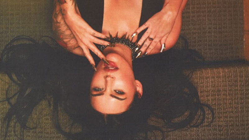 Megan Fox's Boobs on the Brink of Escape as She Upside-Downs for the Camera