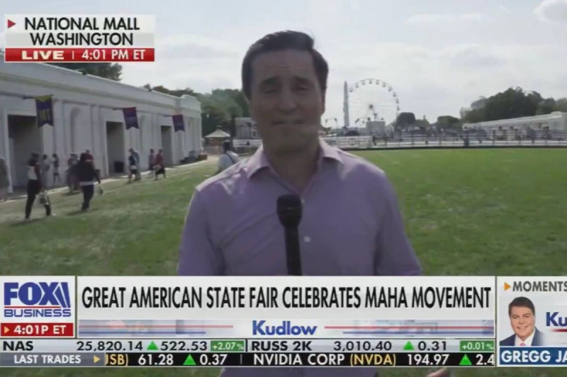 Fox News Reporter Claims Packed Fair Amidst Empty Grounds: Reality Check
