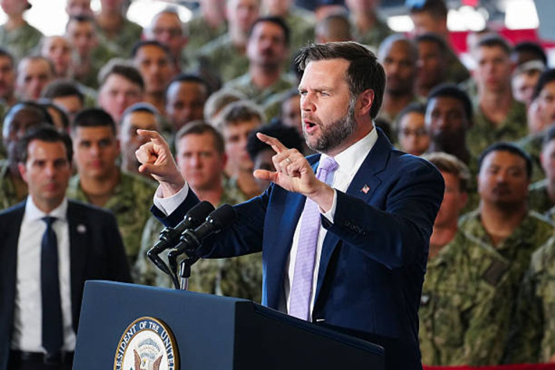 JD Vance Bombs with Cringe Joke at Military Speech, Faces Brutal Backlash