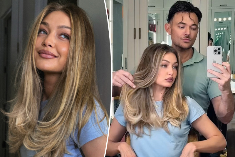 Gigi Hadid Rocks Heart-Shaped Hair for Taylor Swift and Travis Kelce's Star-Studded Wedding