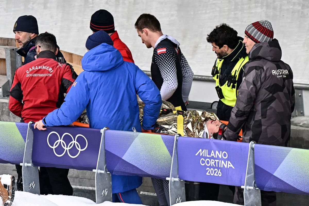 Austrian Bobsledder Rushed to Hospital After Sled Flips in Olympic Race