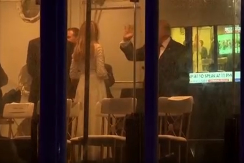 Trump's Self-Watch Stunt Sparks Online Fury Amid Storm Chaos