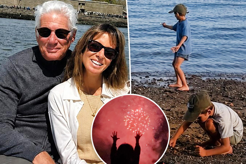 Richard Gere Celebrates Independence Day in NYC After Exiling Family to Spain