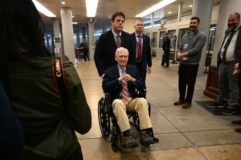 Mitch McConnell's Health Sparks Chaos as Rumors of Brain Death Erupt