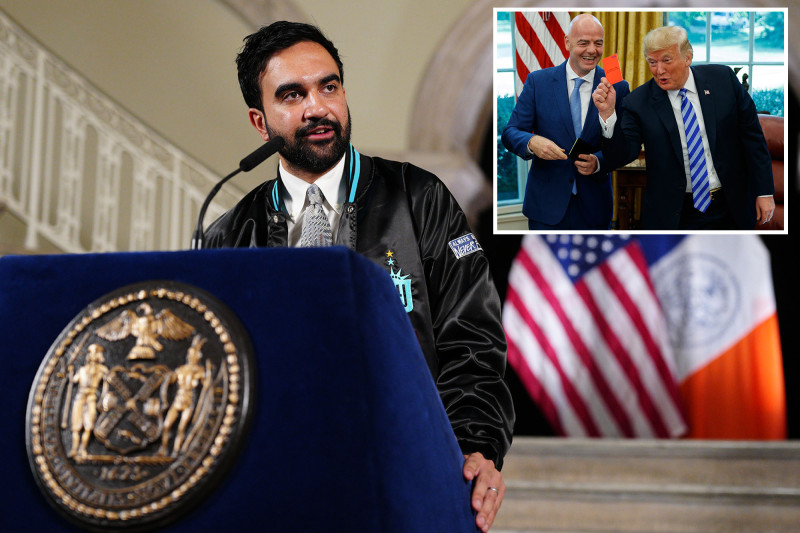 Mayor Mamdani Clams Up on Trump’s World Cup Red Card Intervention, Reporter Questions His Guts