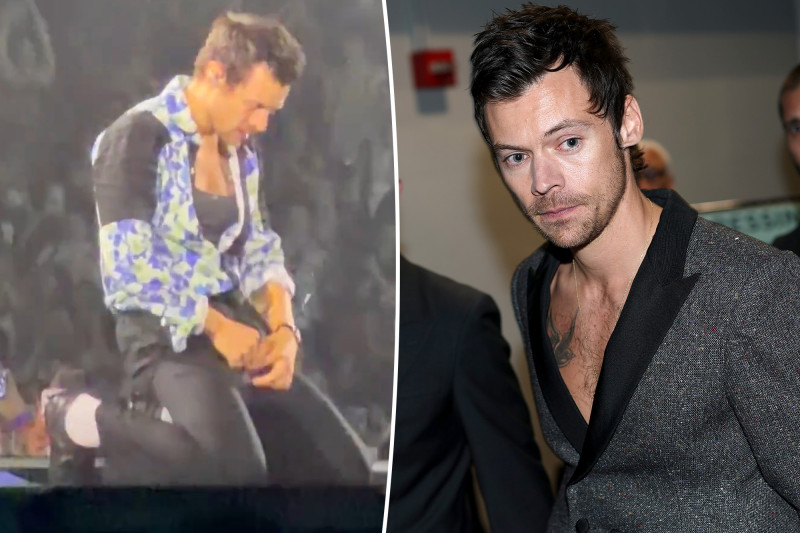Harry Styles Exposes Himself to 90,000 Fans in Embarrassing Wardrobe Malfunction