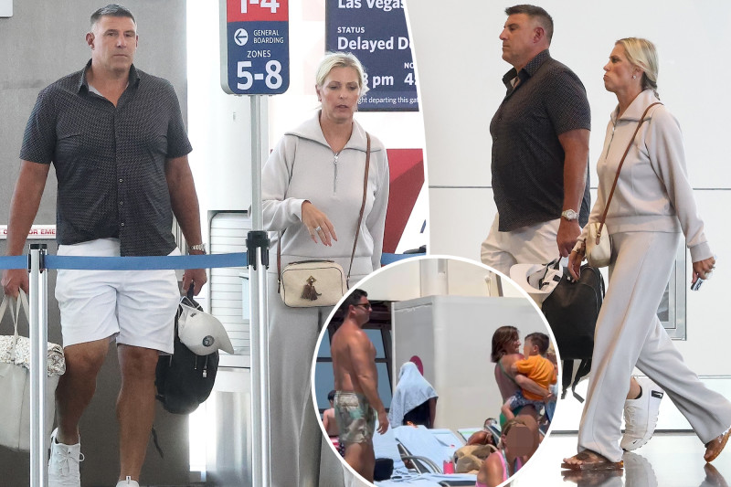 Mike Vrabel and Jen Show No Signs of Trouble at Utah Airport While Dianna Russini Enjoys Family Cruise