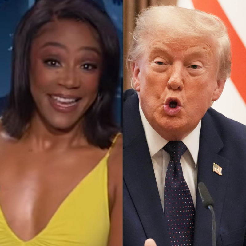 Tiffany Haddish Slams Trump Over Soccer Blunder and Tiny Hands