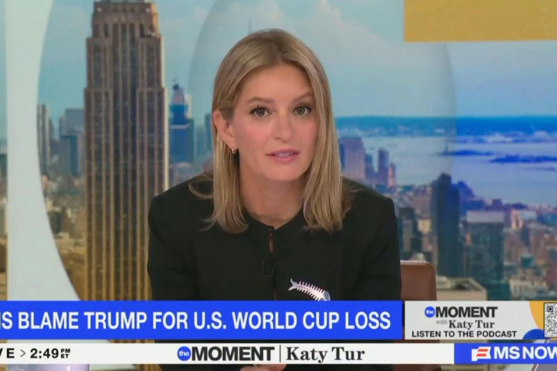 Katy Tur Blasts Trump for Making America Look Like Cheaters in World Cup Scandal