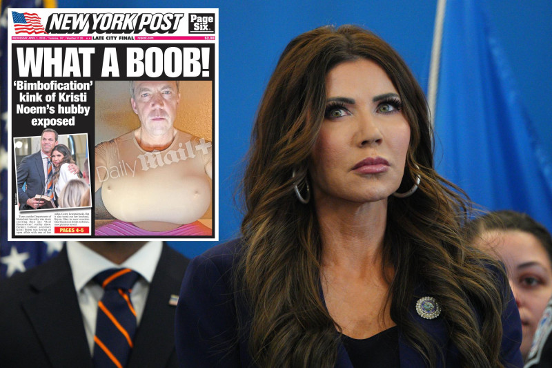 Kristi Noem's Marriage Crumbles Amid Cross-Dressing Scandal and Infidelity Rumors