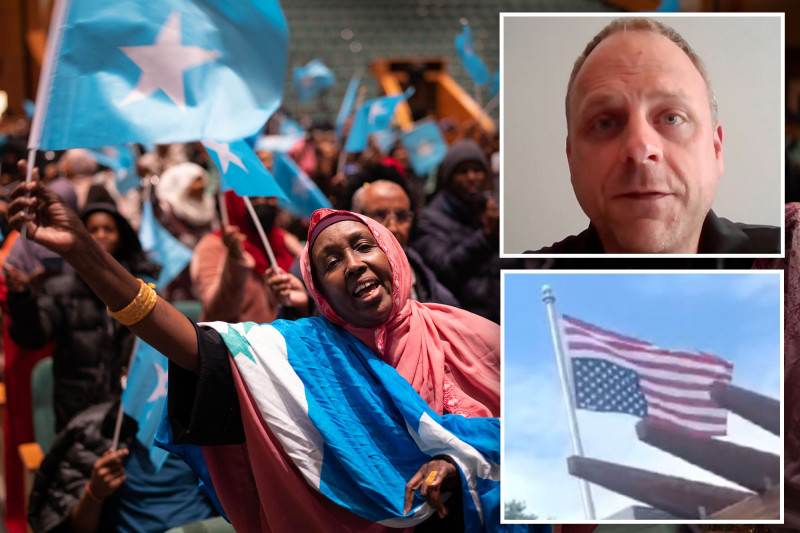 Upside-Down Flag at Minnesota Somali Celebration Ignites Outrage and Chaos