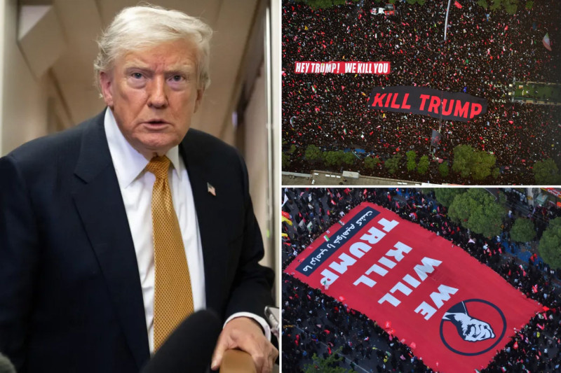 Trump Threatens Total Annihilation of Iran: ‘1,000 Missiles Locked and Loaded’