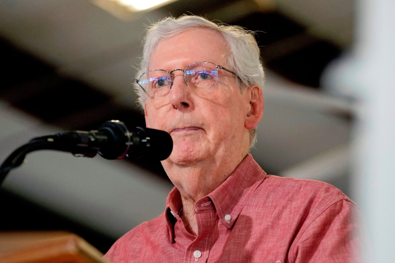 McConnell Admits Fall Triggered Hospitalization, Shattering Weeks of Health Speculation