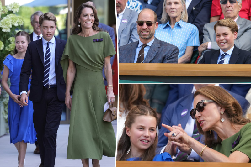 Royal Family Takes Wimbledon by Storm: Prince George and Princess Charlotte Steal the Show