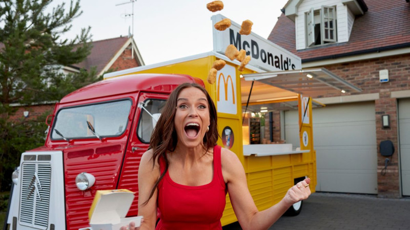 Vicky Pattison Shifts Gears: From TV Star to McDonald's Watch Party Queen