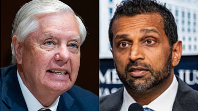Kash Patel Slammed for “Reckless” Response to Lindsey Graham’s Death