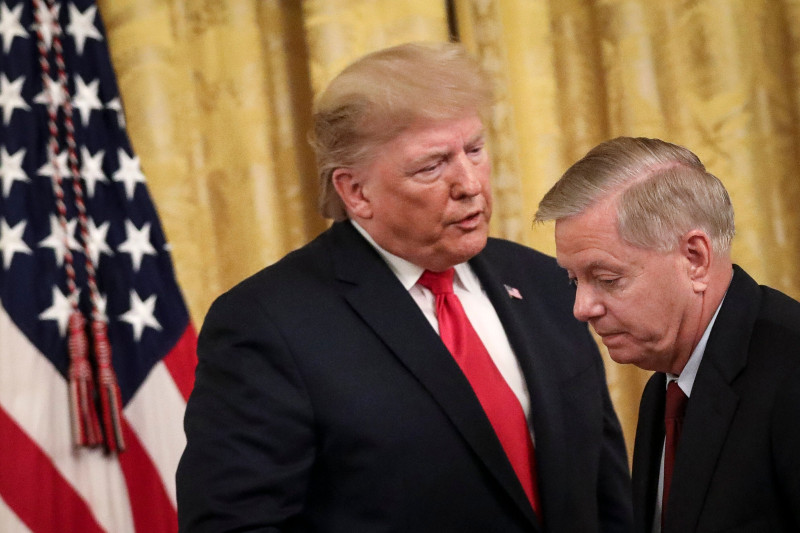 Trump Exploits Lindsey Graham's Death to Push Voting Legislation