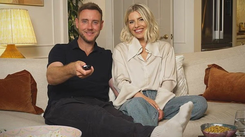 Mollie King and Stuart Broad Crash Celebrity Gogglebox with Hilarious Antics