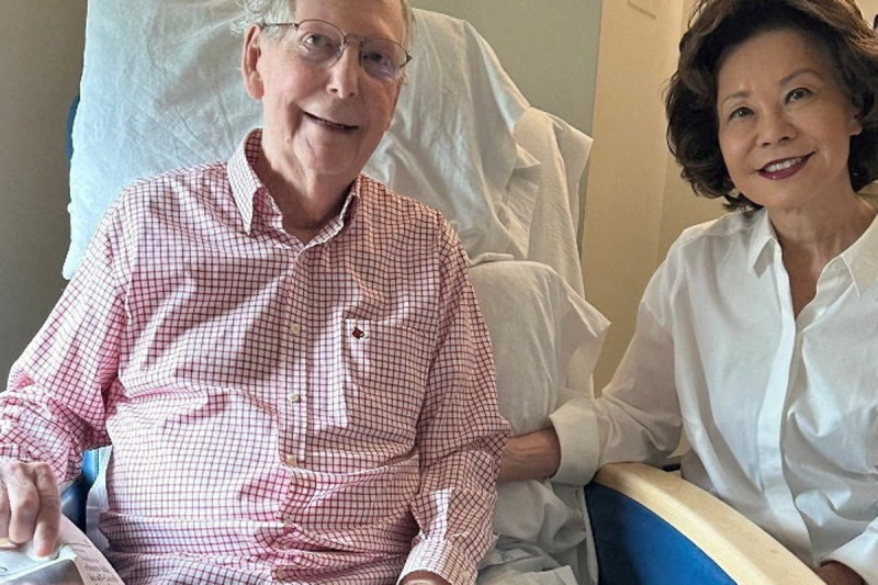 Conspiracy Theorists Go Wild Over McConnell's Health Update, Claim Photo is AI Fake