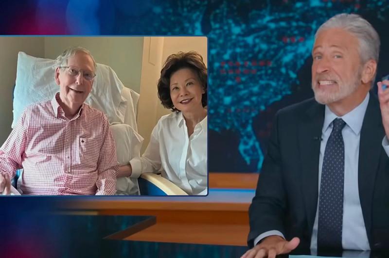 Jon Stewart Eviscerates Mitch McConnell, Calls Him a