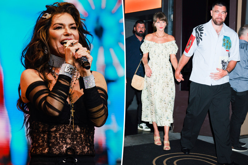 Shania Twain Blames Harry Styles for Missing Taylor Swift and Travis Kelce's Wedding