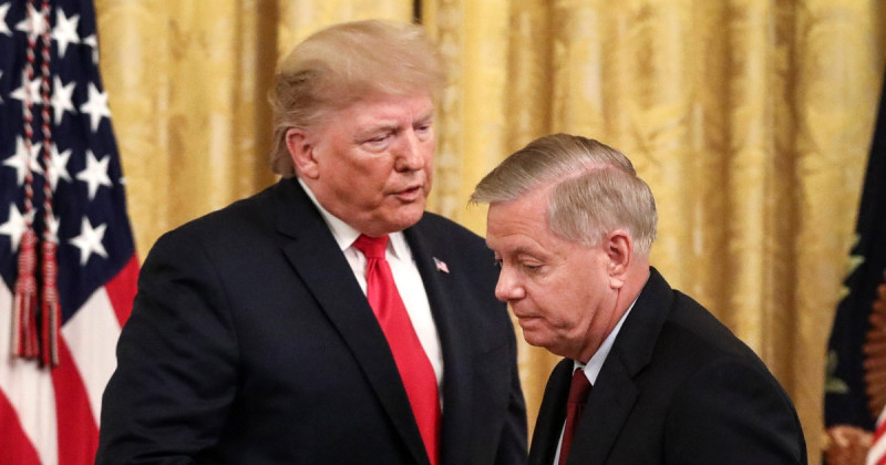 Trump Claims FBI is ‘Wasting Their Time’ on Lindsey Graham’s Sudden Death