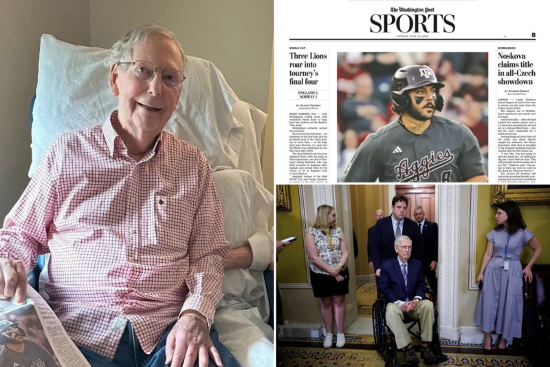 Conspiracy Theorists Exposed: Mitch McConnell's Hospital Photo Authenticity Confirmed