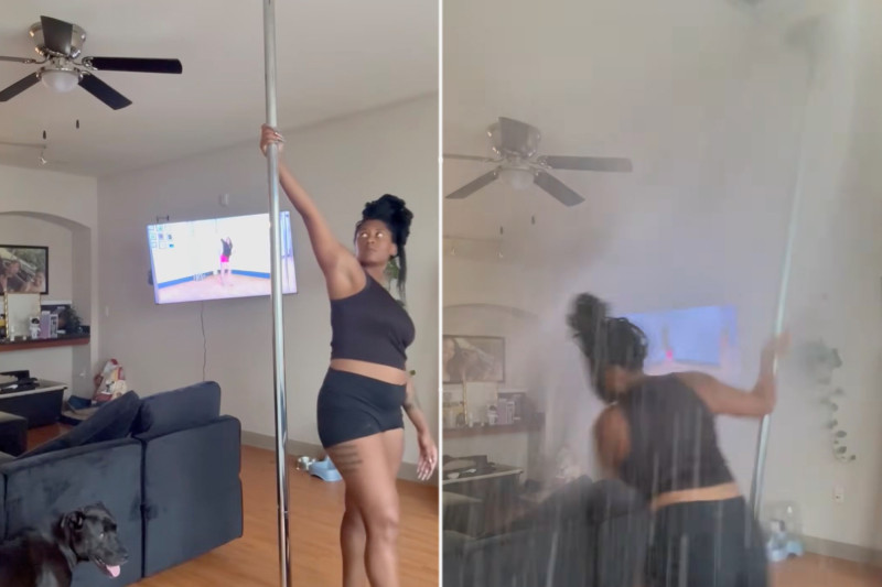 Texas Dancer's Wild Ceiling Crash Triggers Apartment Flood