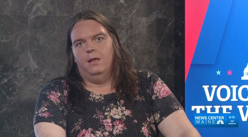 Trans Activist's Bizarre Debate Performance Sparks Outrage as Maine Senate Race Heats Up