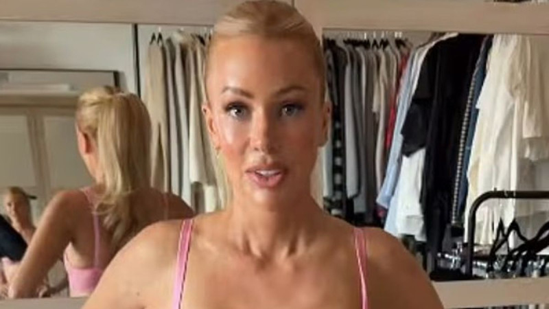 Olivia Attwood Strips Down to Lingerie as New Romance Blazes
