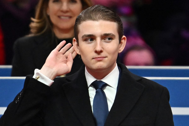 Barron Trump Brags About Being a 'Very Good Ball Handler' in Soccer Talk