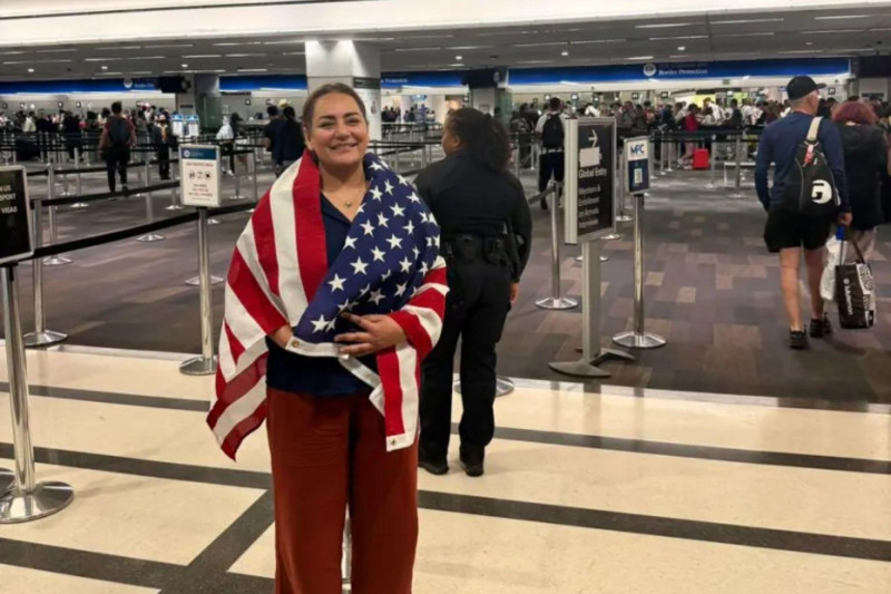 AMERICAN WOMAN DENA KARARI RETURNS AFTER 566 DAYS OF WRONGFUL DETENTION IN IRAN