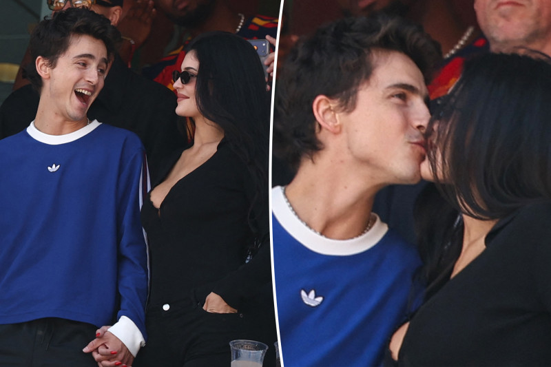 Kylie Jenner and Timothée Chalamet Go Public with Passionate Kiss at World Cup Final