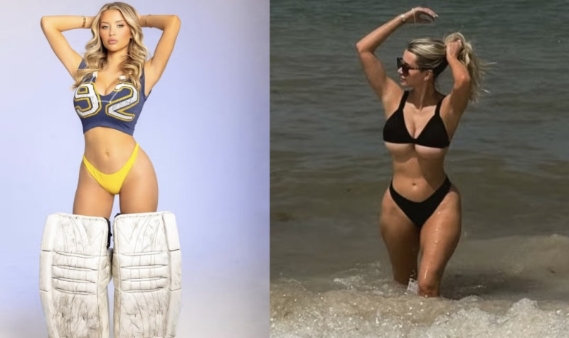 ‘Hottest Sports Star’ Faces Wardrobe Malfunction as Bikini Struggles to Contain Curves