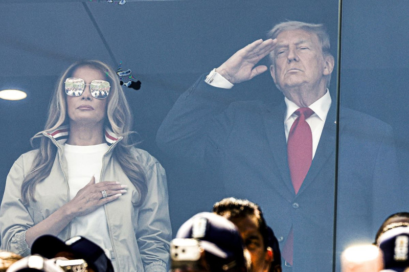 Melania Trump Slammed as ‘Embarrassment’ for $2,600 Outfit at World Cup