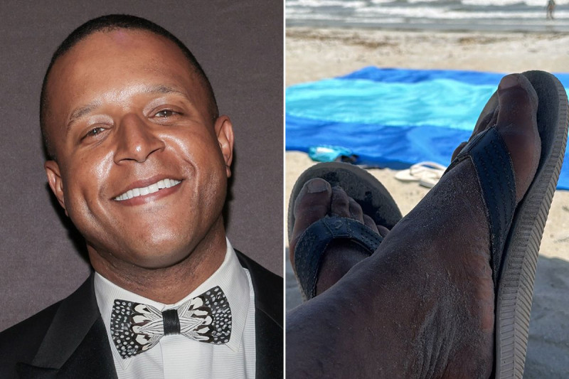 Craig Melvin's Foot Photo Sparks Outrage Amidst Recent On-Air Attack