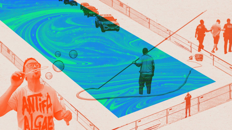 Reflecting Pool Drama: A National Soap Opera of Absurdity
