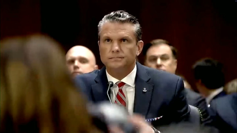 Hegseth Ambushed by Protesters at Iran War Funding Hearing