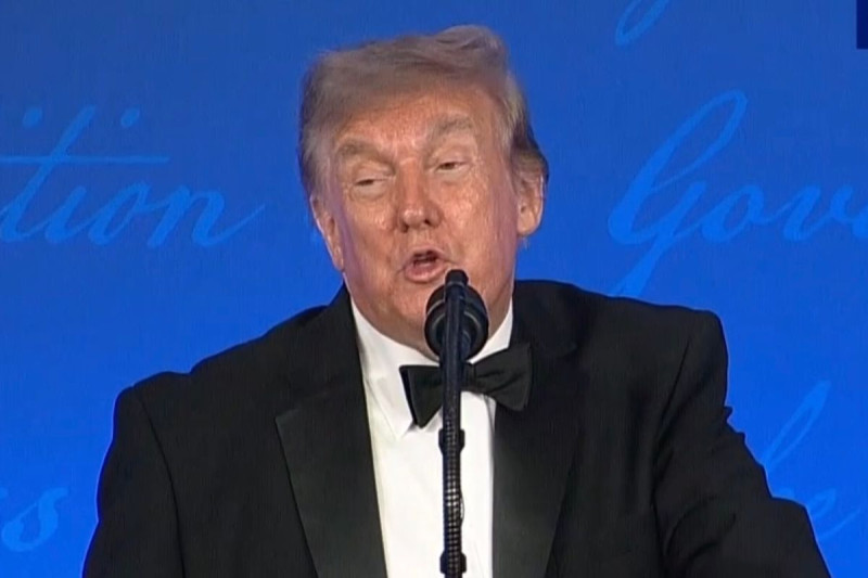 Trump's Slurred Speech Sparks Health Fears at White House Correspondents' Dinner