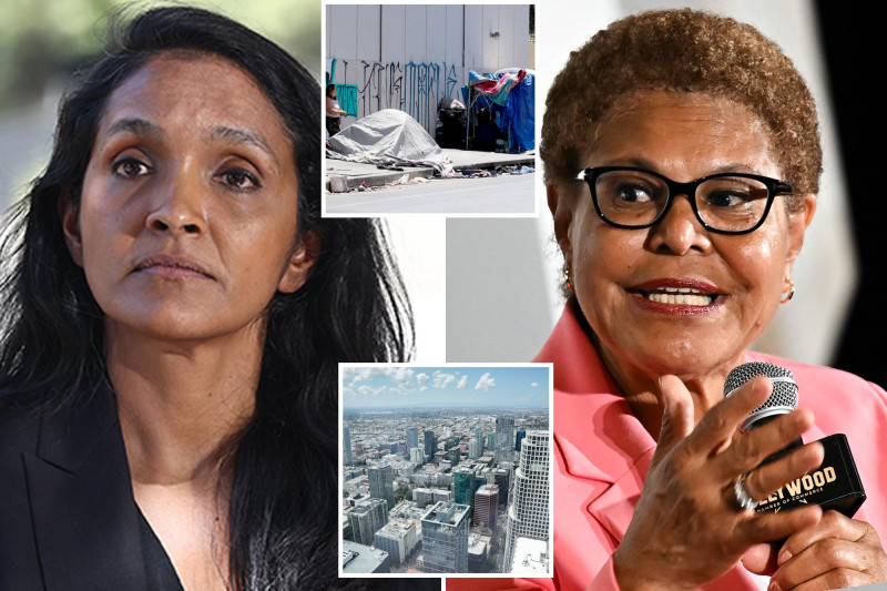 Karen Bass Goes to War with Nithya Raman Over Homelessness Crisis