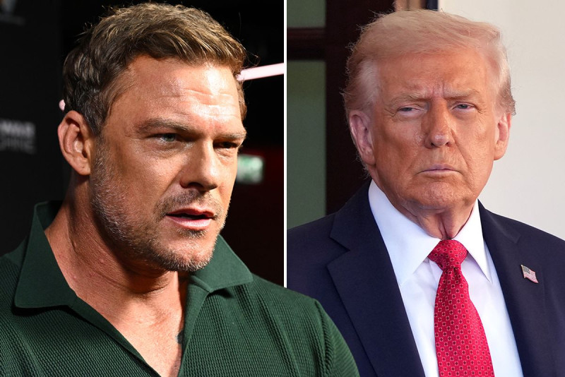 Reacher Star Alan Ritchson Unleashes Expletive-Laden Rant Against Donald Trump