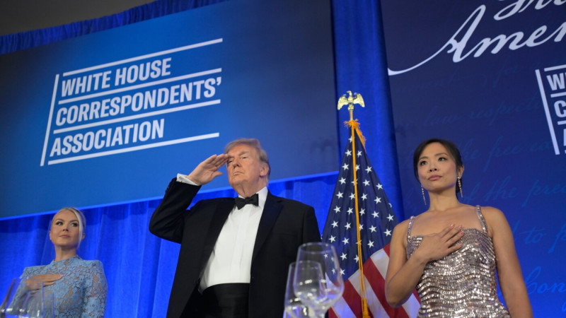 Trump Roasts Critics at Rescheduled Correspondents' Dinner Amid Gunman Chaos